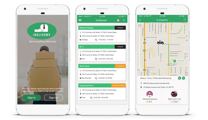 Idelivery App