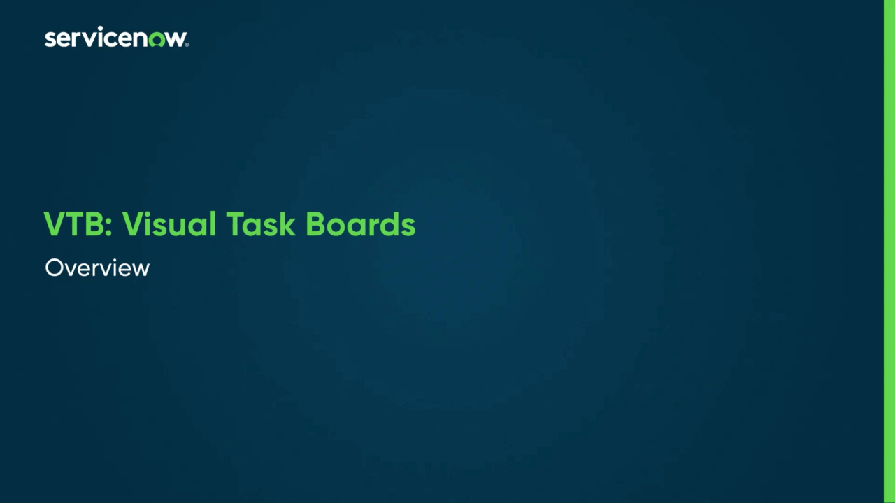 Visual Task Board in ServiceNow: Redefining How Teams Work - Inabia ...