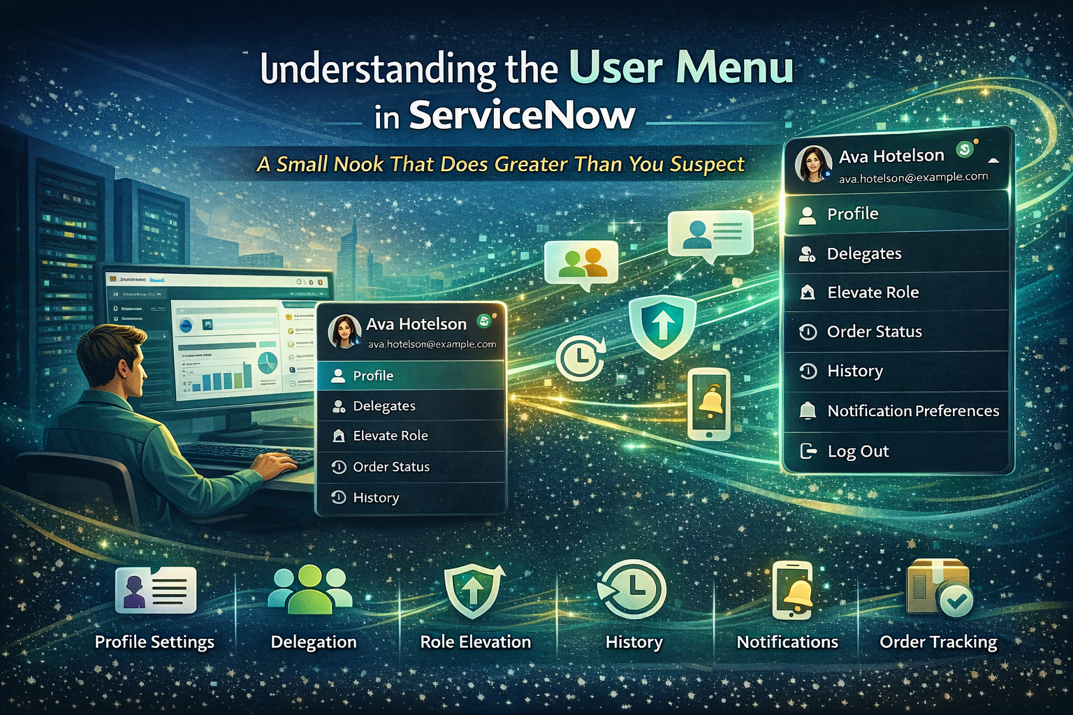 Understanding the User Menu in ServiceNow - Inabia Software ...