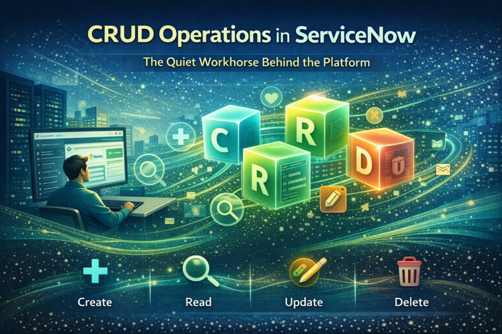 CRUD Operations in ServiceNow