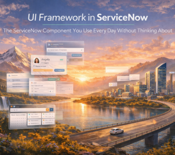 UI Framework ServiceNow