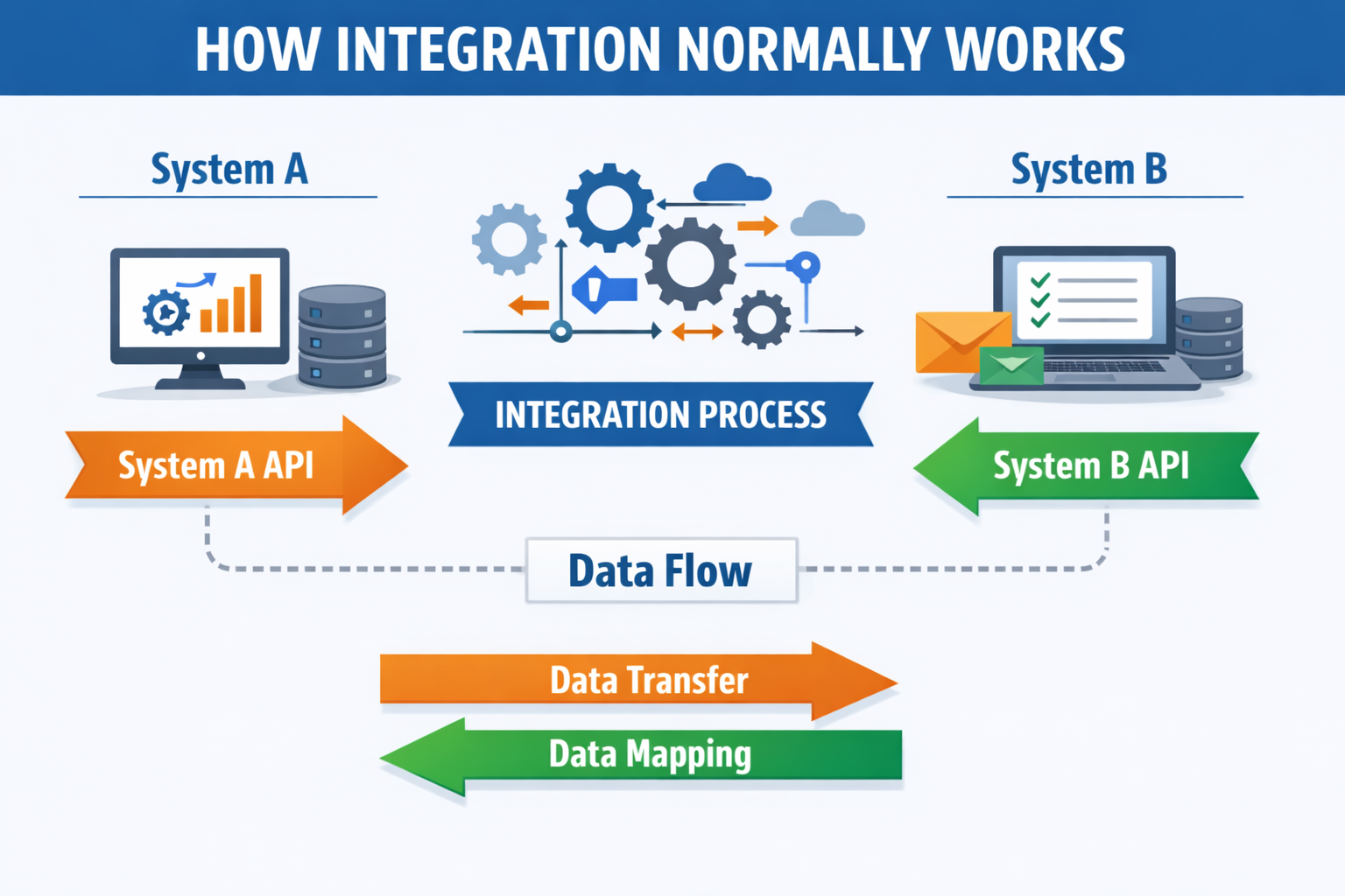 How the integration normally works