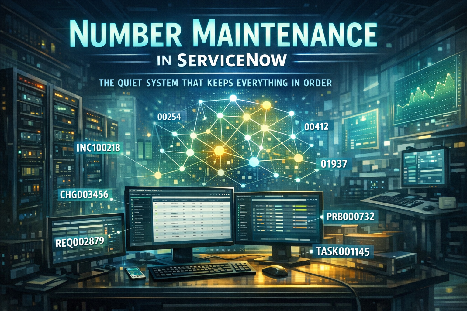 Number Maintenance in ServiceNow