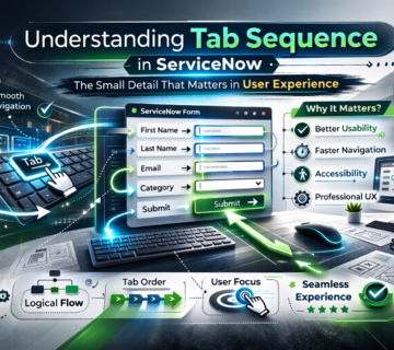 Sequence in ServiceNow