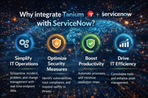 Why integrate Tanium with ServiceNow