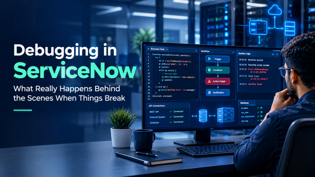 Debugging in ServiceNow